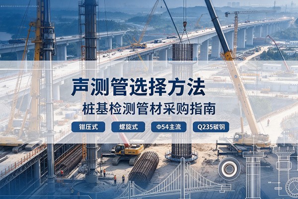 道真声测管选型标准